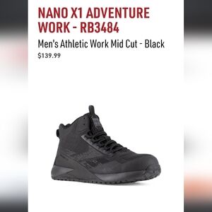 New in Box Composite Toe Work Shoe